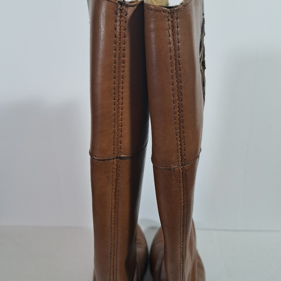 Frye Melissa Logo D Ring Riding Boots SZ 6B - Picture 13 of 15